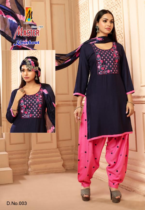 Master Knockout Fancy Kurti With Bottom Dupatta Collection